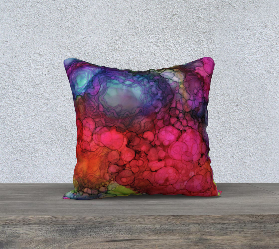 In Rainbows 18x18 Pillow Cover - PaminOttawa.com preview