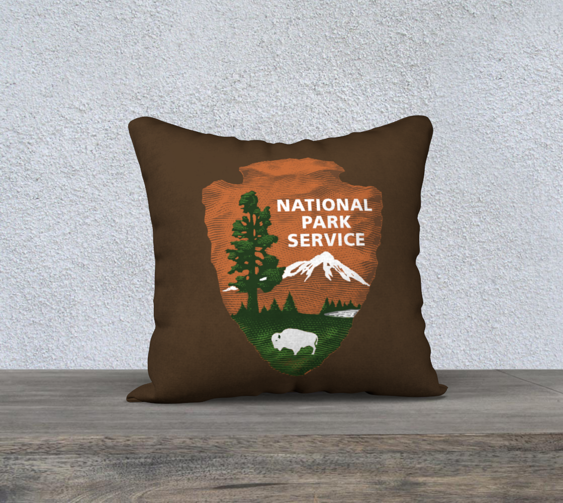 National Park Service Arrowhead Bison Park Brown preview
