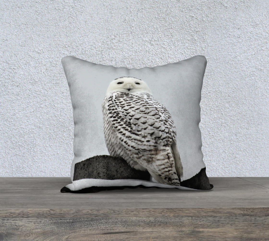 Snowy Owl Pillow Case thumbnail #3