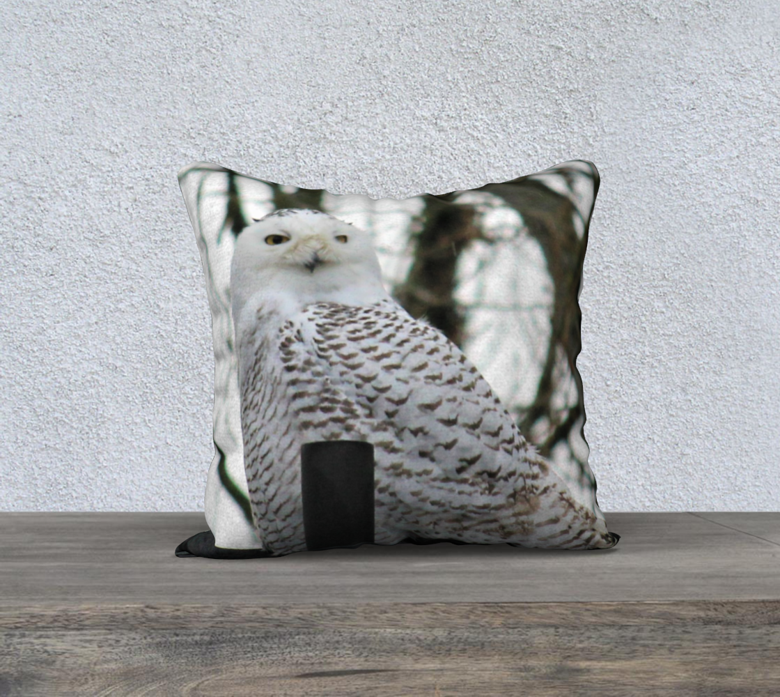 Snowy Owl 2 Pillow Case preview