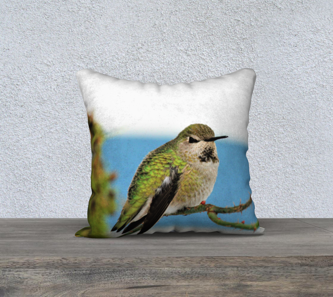 Humming Bird 2 Photo Pillow Case 3D preview
