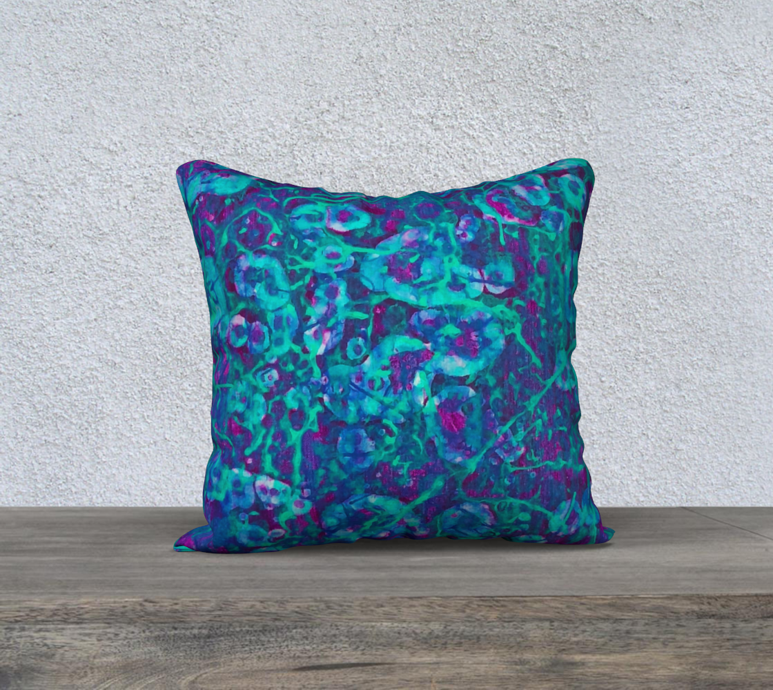 Azure Stone II 18inX18in Pillow Case preview