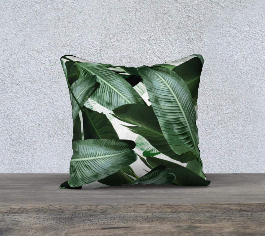 NEW2 Banana Palm Leaf 18 x 18 preview #2