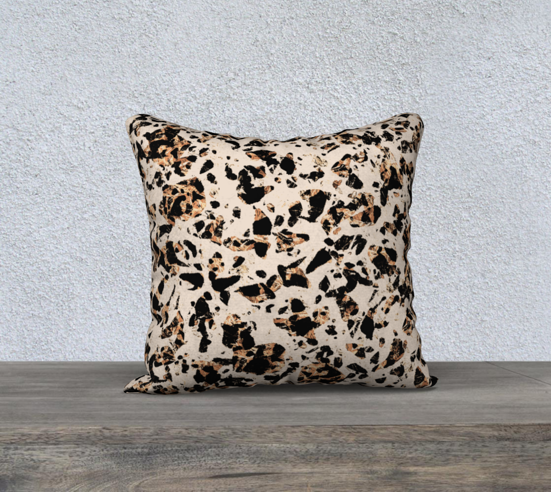 Mosaic Abstract Animal Print Earth Tones preview #2