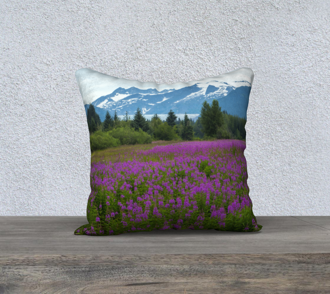 Fireweed2021  18x18 zippered throw pillow cover preview