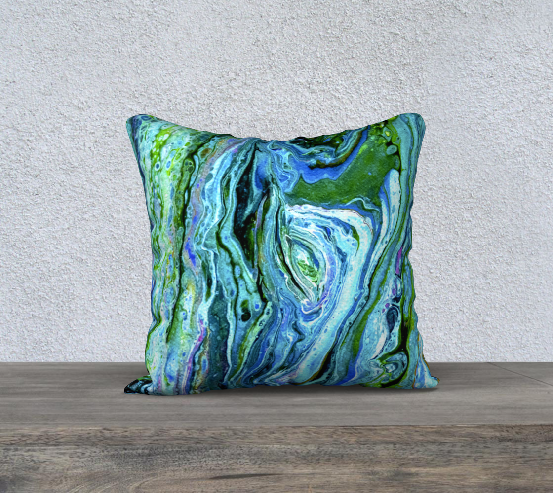 Canvas 1  18x18 zippered throw pillow cover preview