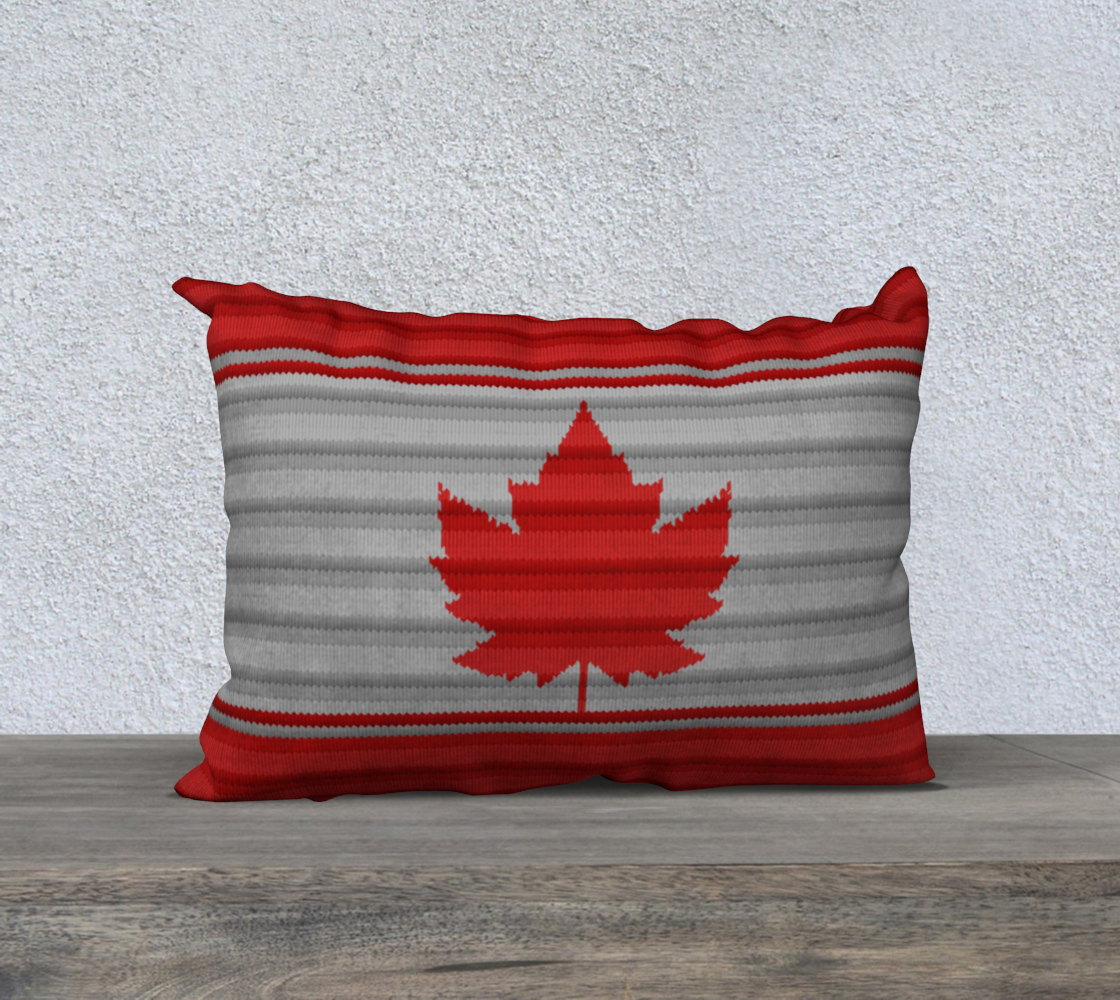 Aperçu de Canada Winter Print Pillow Cases