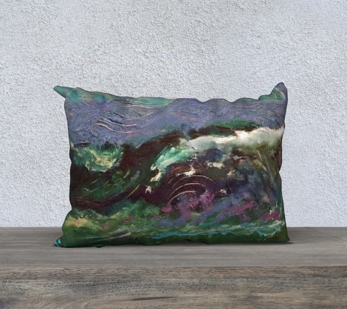Night Waves Twilight Surf Pillow Case preview #1