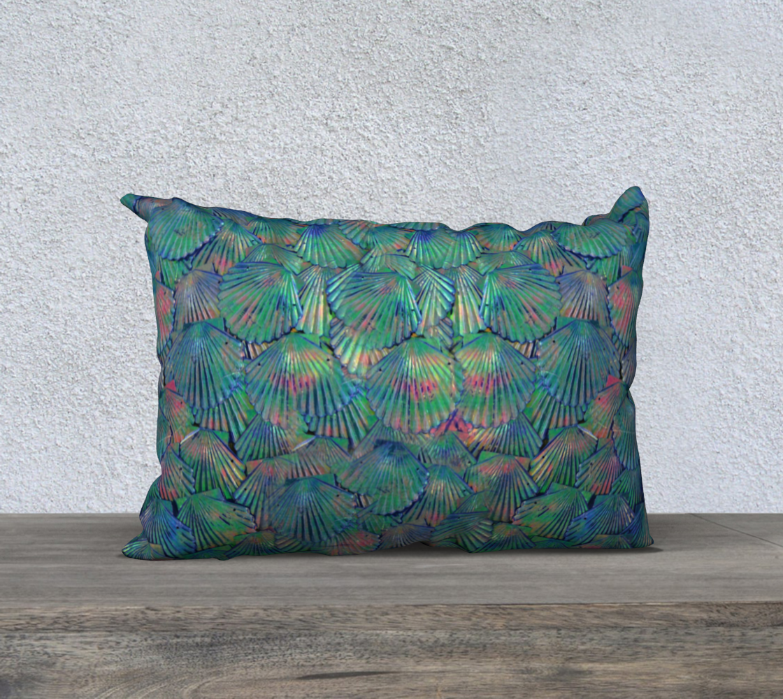 Shimmery Mermaid Scale Pillow Case preview #2