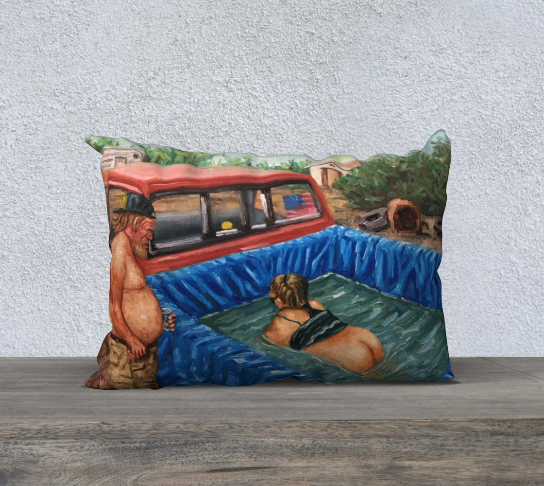 Leisure Time Pillow case preview #2