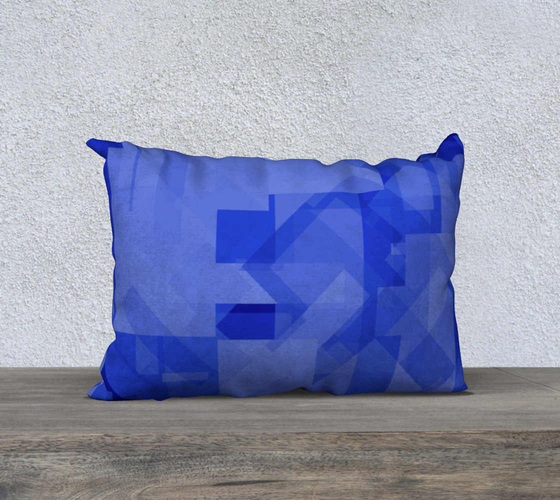 Blue is Better 20x14 Pillow Case preview #2