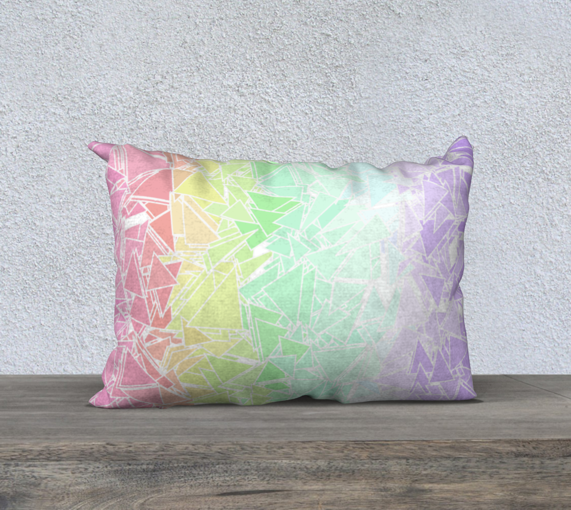 Groovy Boho Triangle Rainbow, 50% of profits donated to the Trevor Project! preview #1