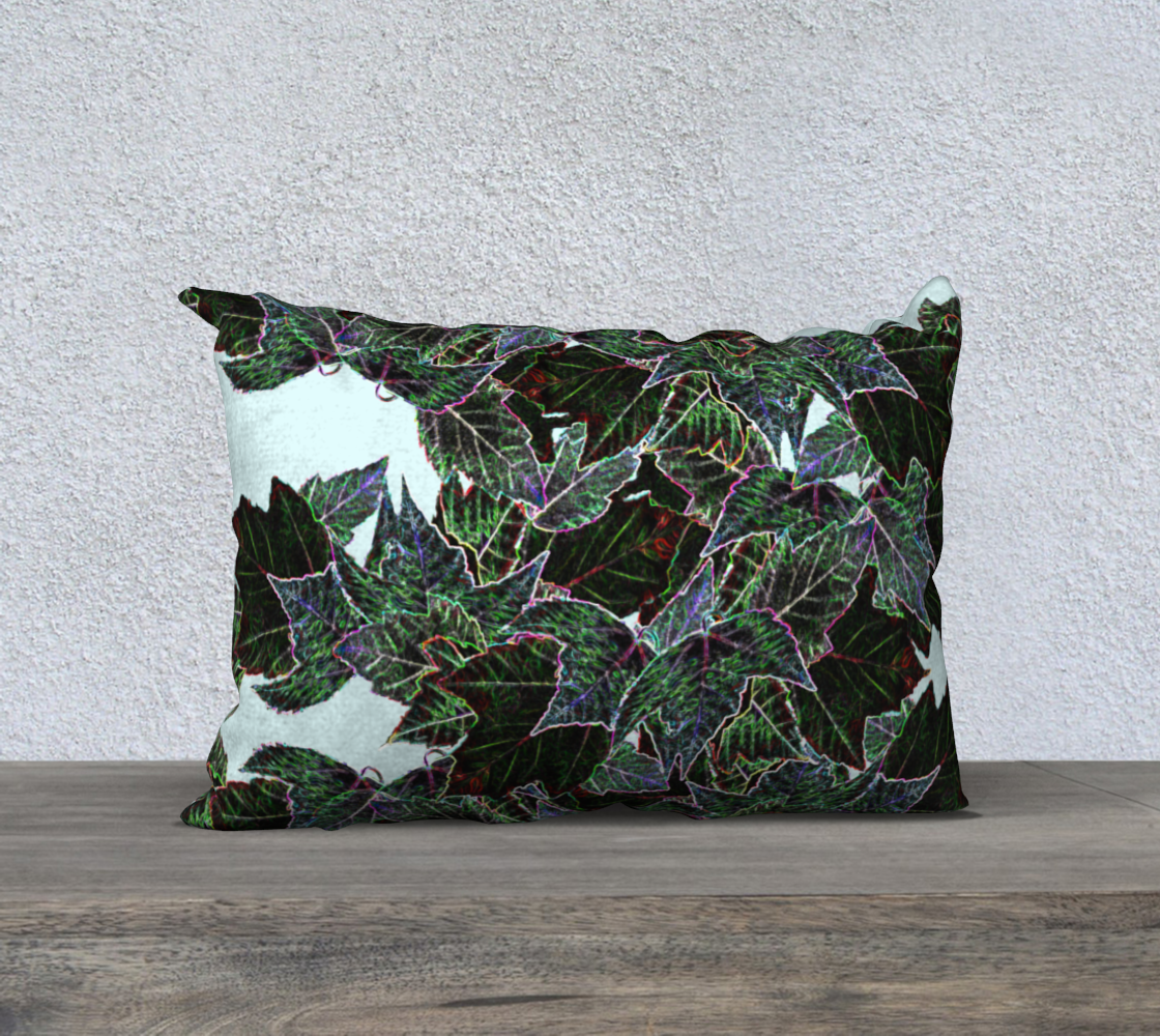 Frosted Leaves 20"x14" Pillow Case preview