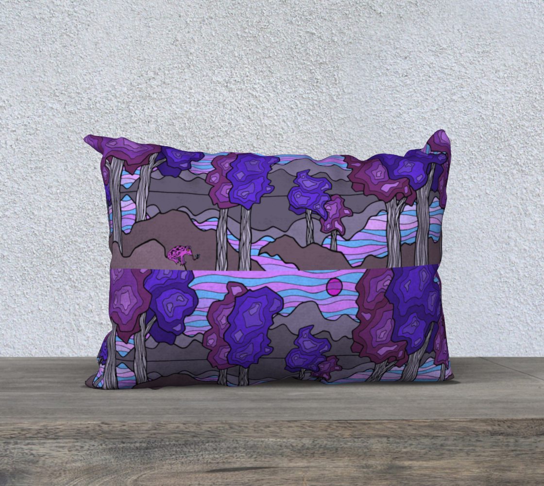 Frog In A Purple Psychedelic Forest preview