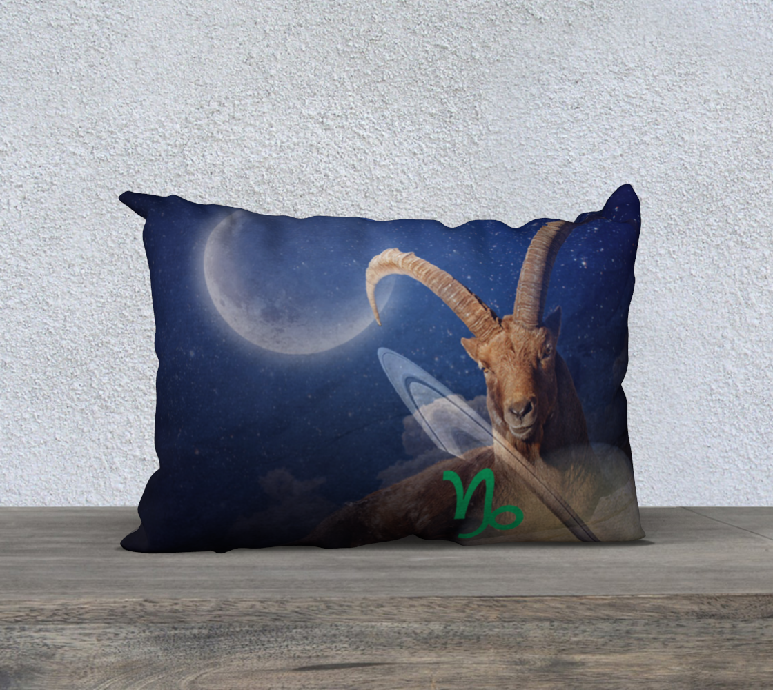 stargirl SaturnChild capercorn and earths moon throw pillow pillow case preview #2