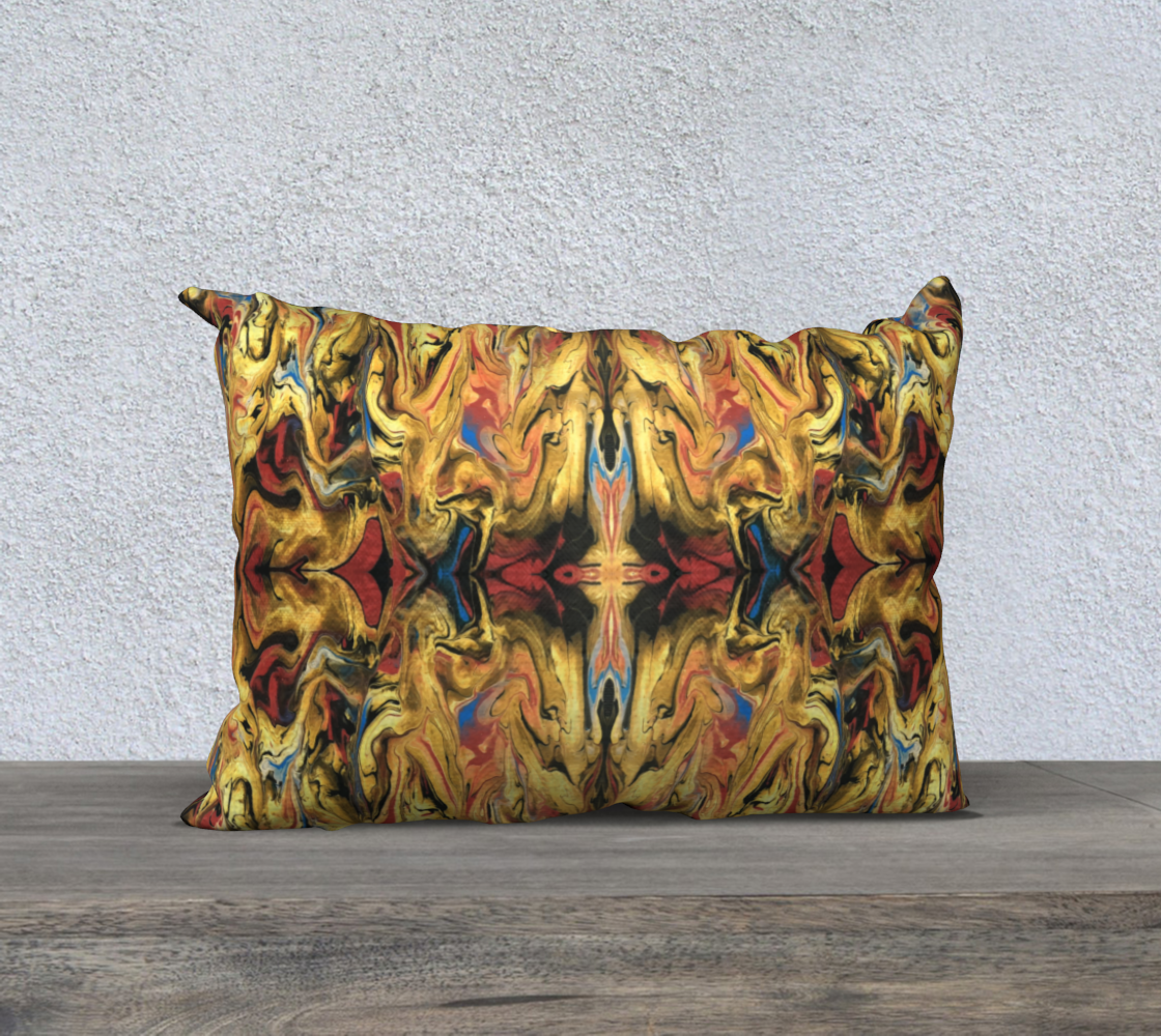 Lava Gold 20in X 14in Pillow Case preview #2