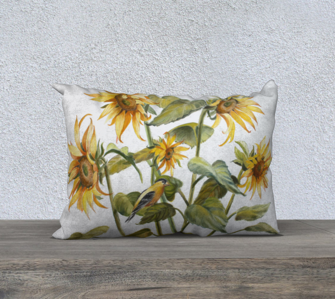 Sunflowers 20"x14" Pillow Case preview #2