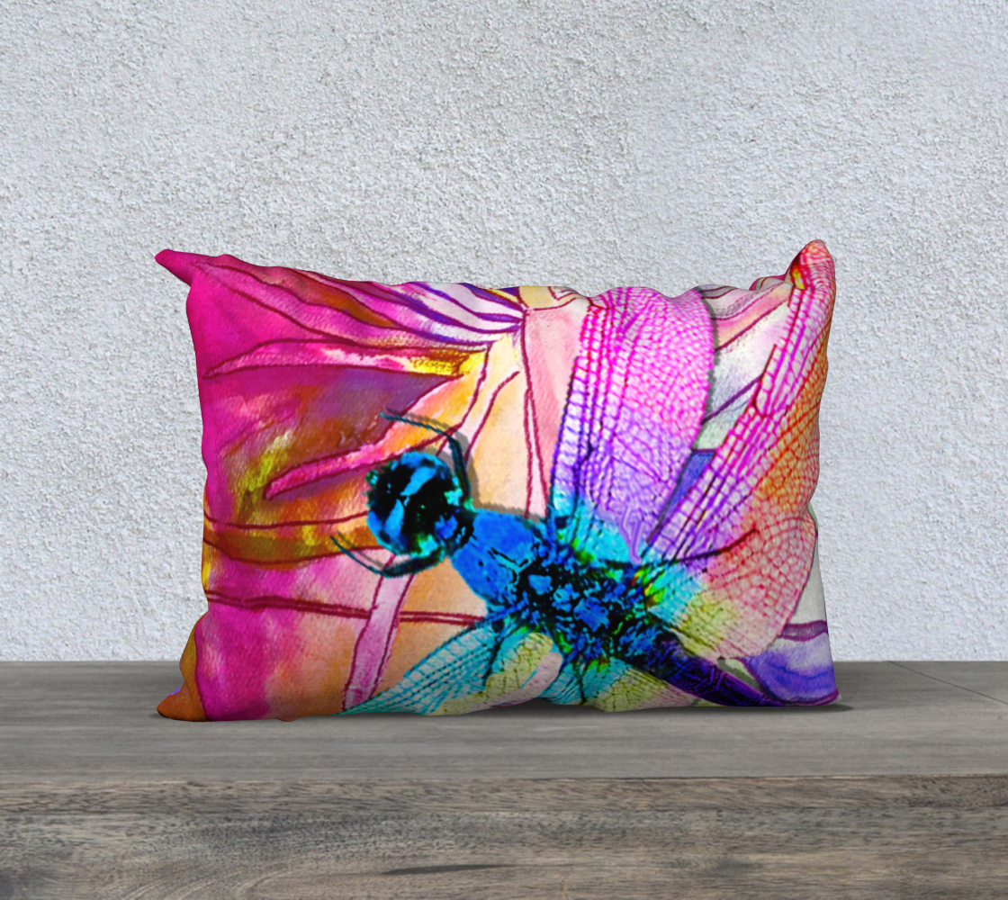 Dragonfly Dream (pillow case 20x14) preview