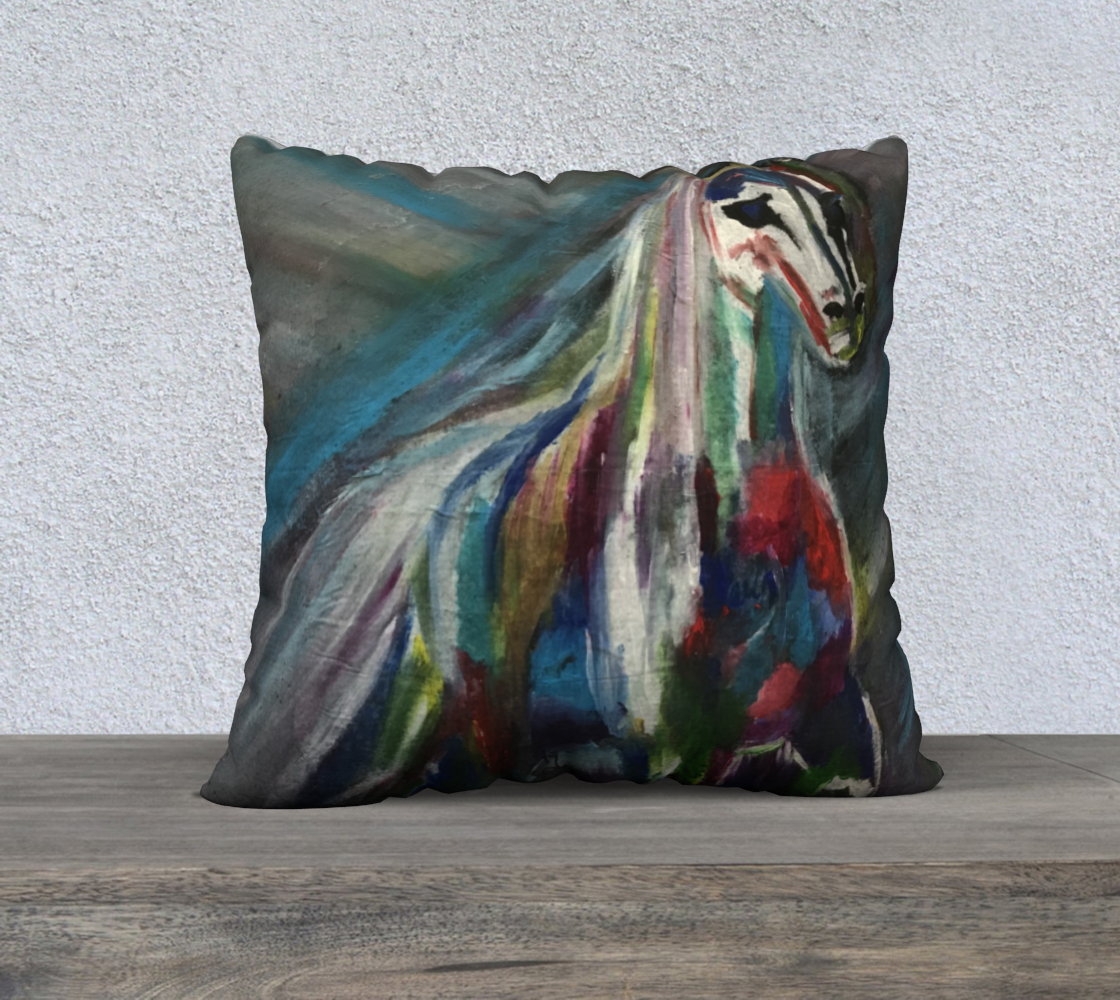 Mystical horse cushion preview #2