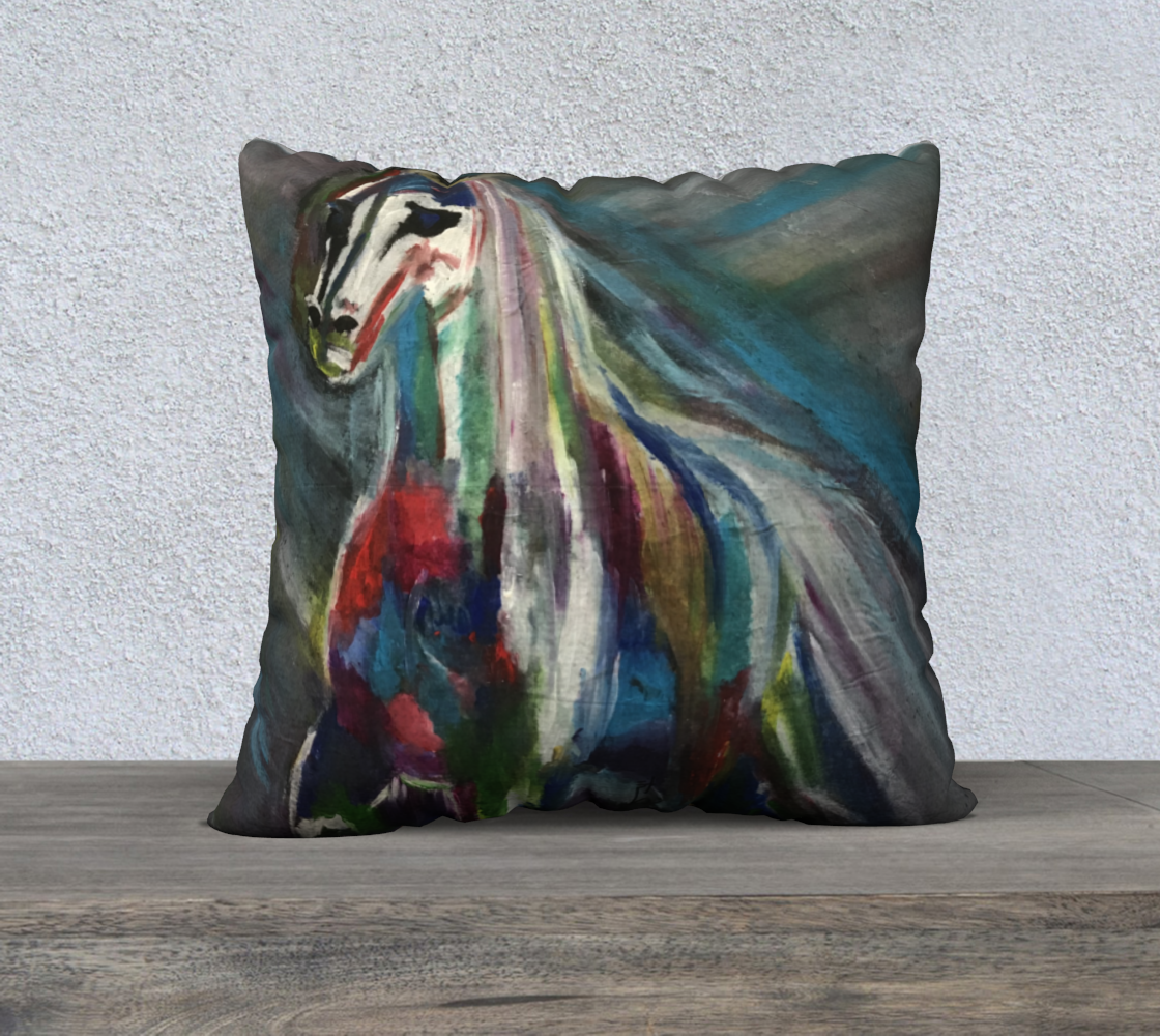 Mystical horse cushion preview #1