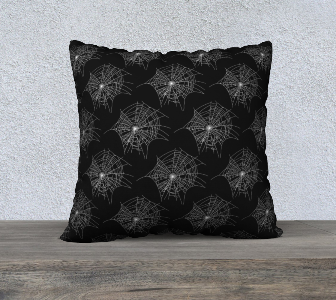Spider Web Pillow 22x22 preview