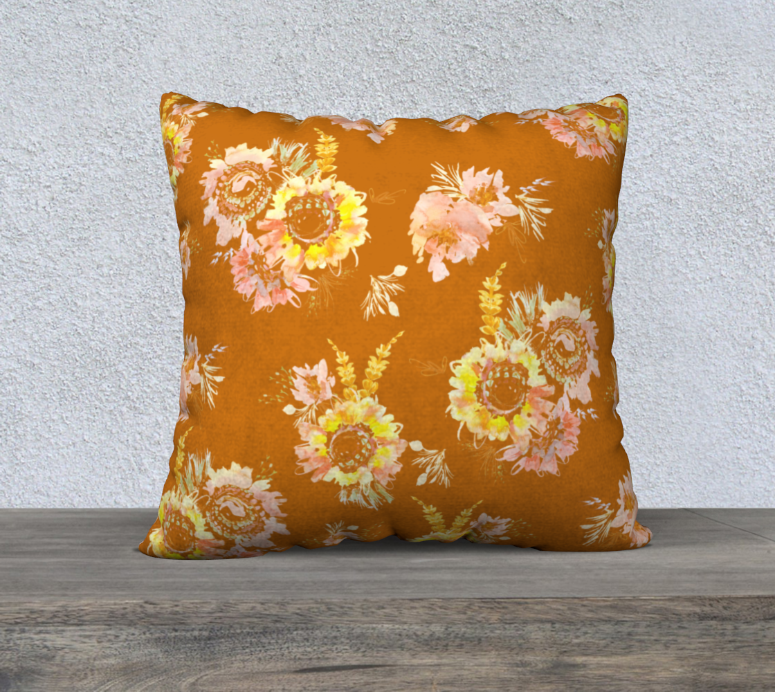 Sunflower Meadow Terracotta preview