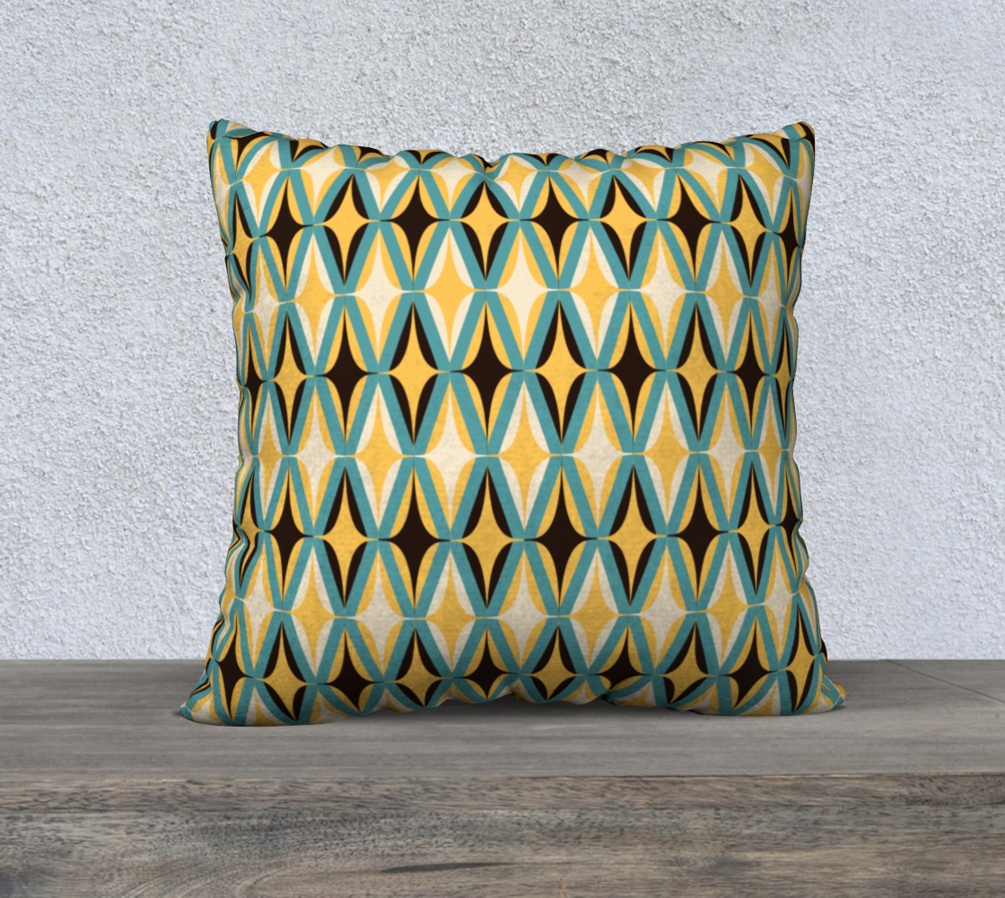 Aperçu de Midcentury Modern in Yellow 22"