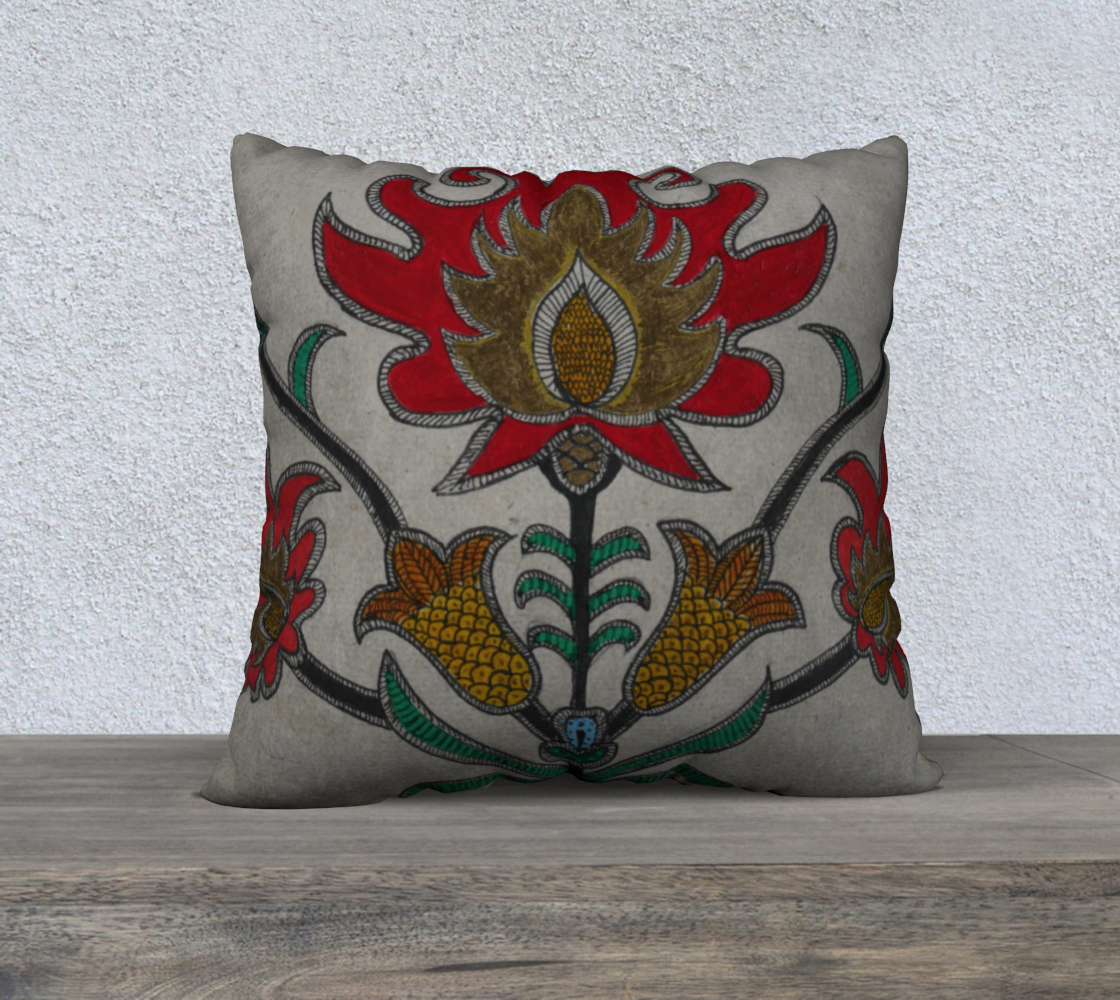 Beauty of flowers cushion preview #2