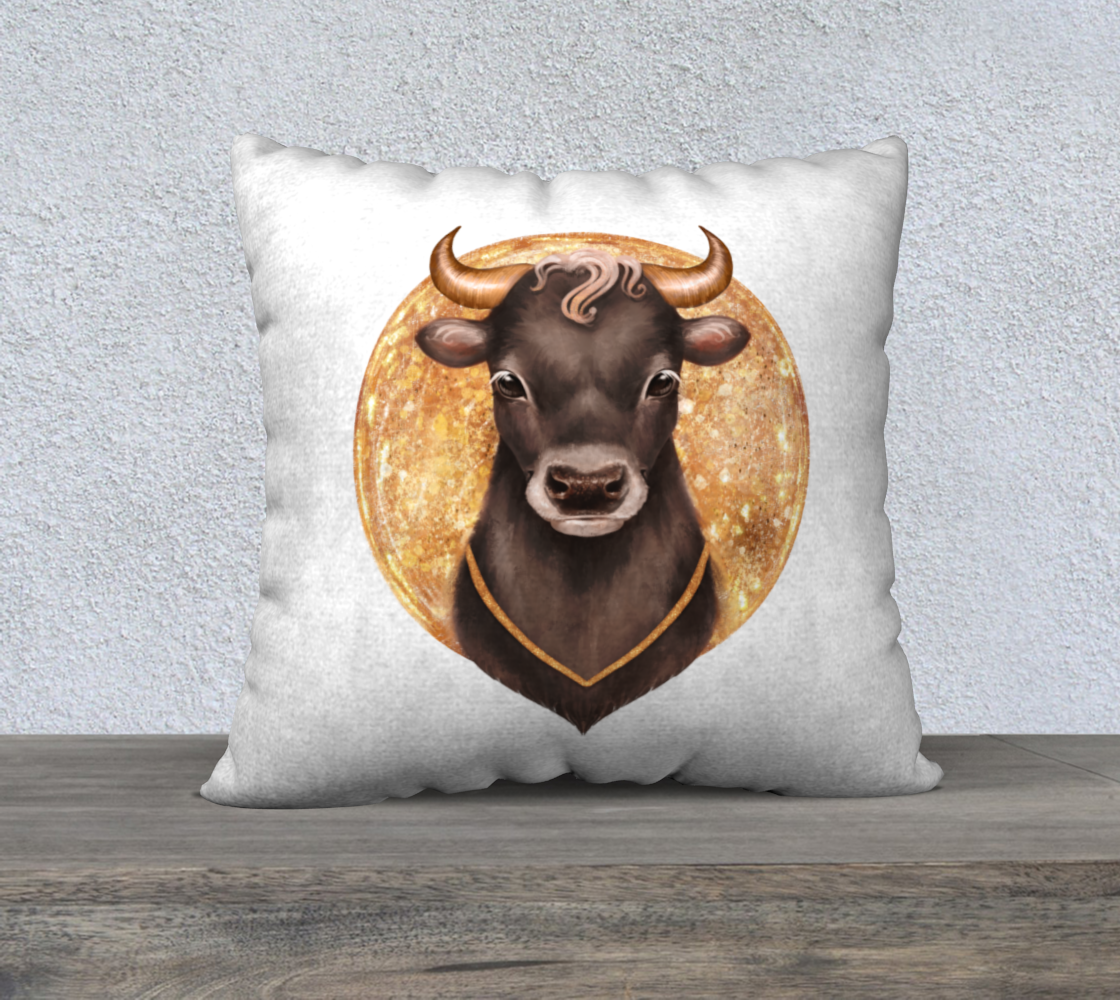 Aperçu de Black bull with gold