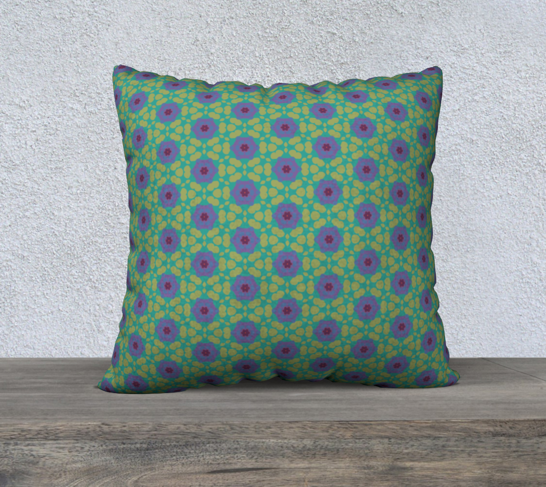 Aperçu de African Violets Pillow Cover
