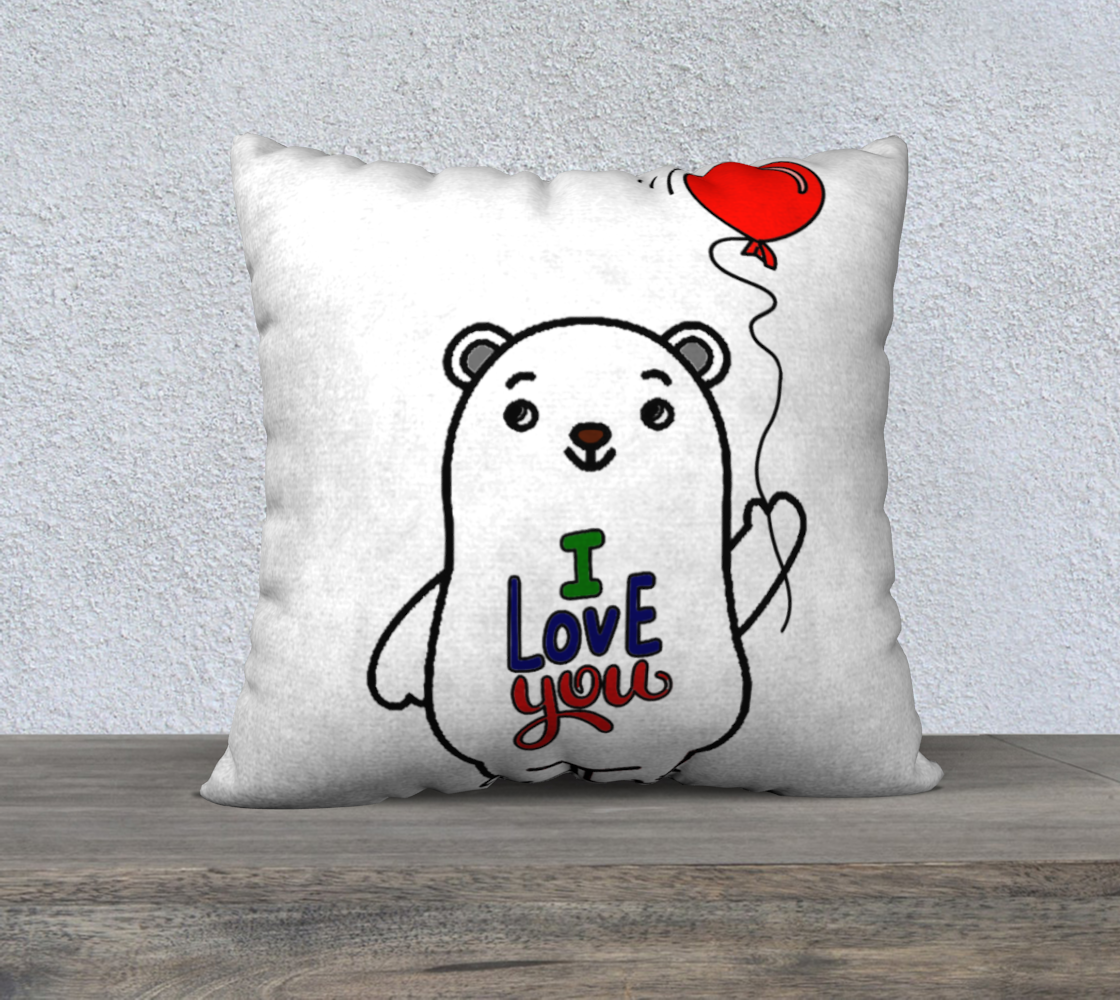 Polar bear with love and gifts preview