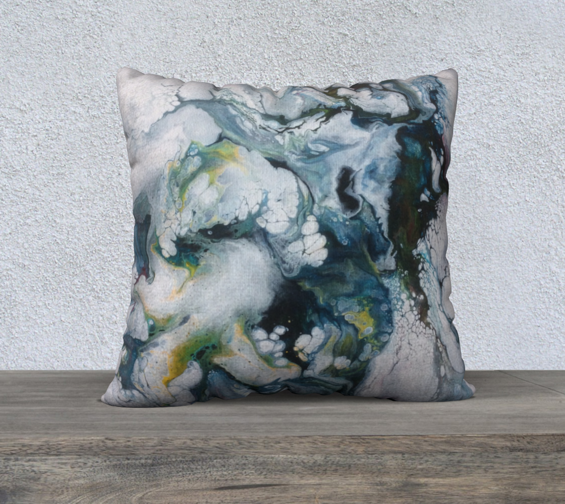 Aperçu de Le lys des glaces - Housse coussin 22’’ #2