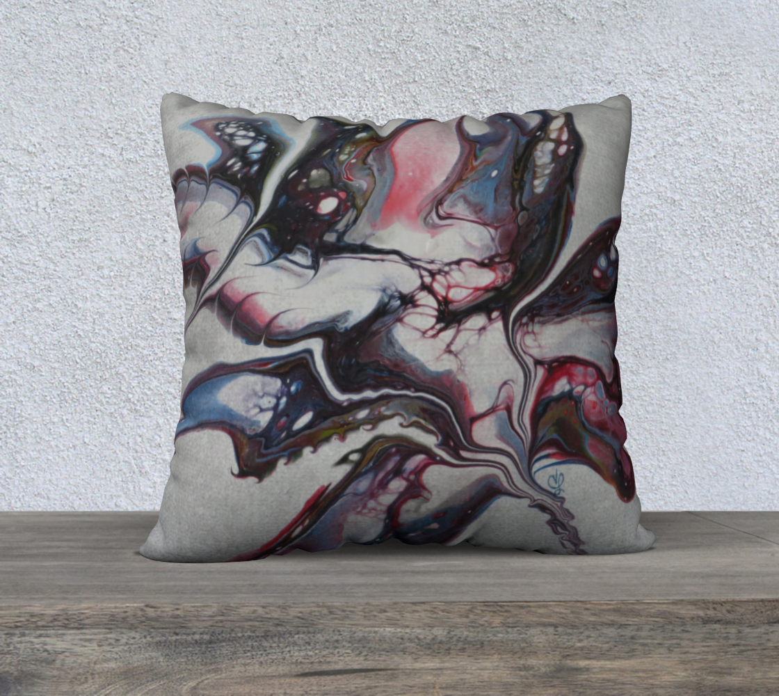 Aperçu de Fleur sauvage - Housse coussin 22'' #1
