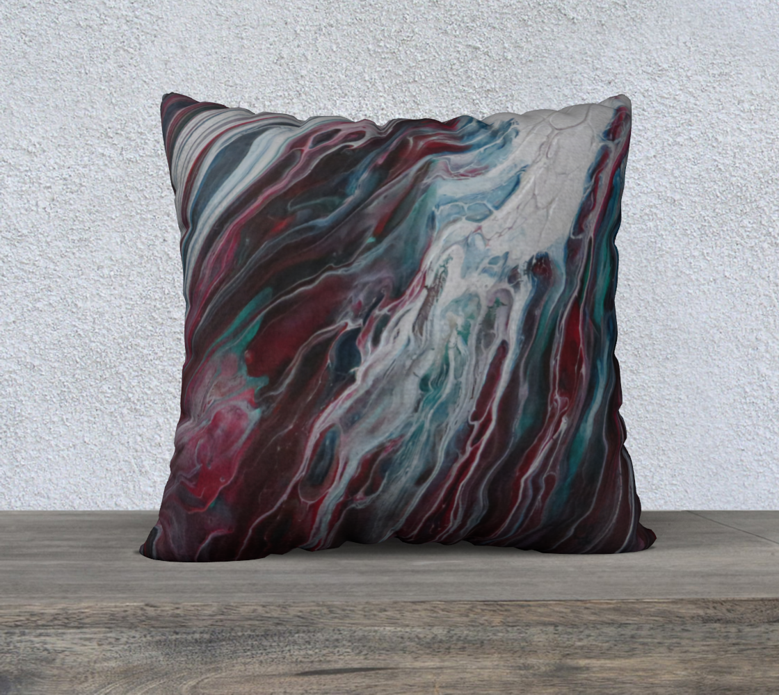 Aperçu de La fonte des éléments - Housse coussin 22'' #1