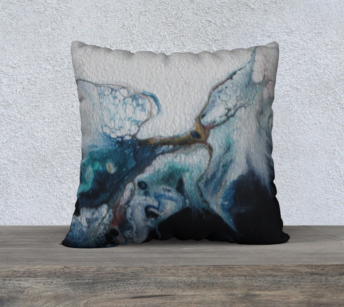 Aperçu de L'envol du papillon - #2 Housse coussin 22'' #2