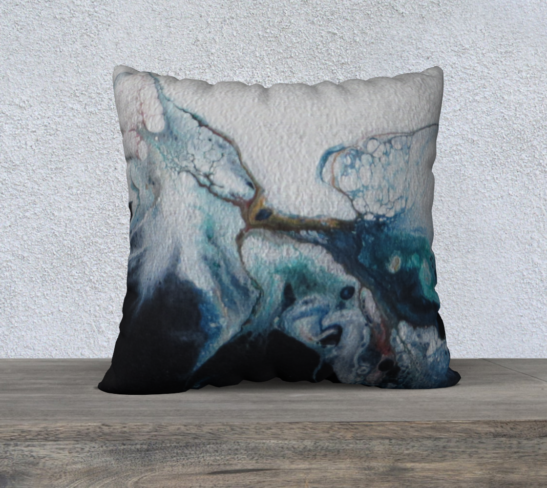Aperçu de L'envol du papillon - #2 Housse coussin 22'' #1