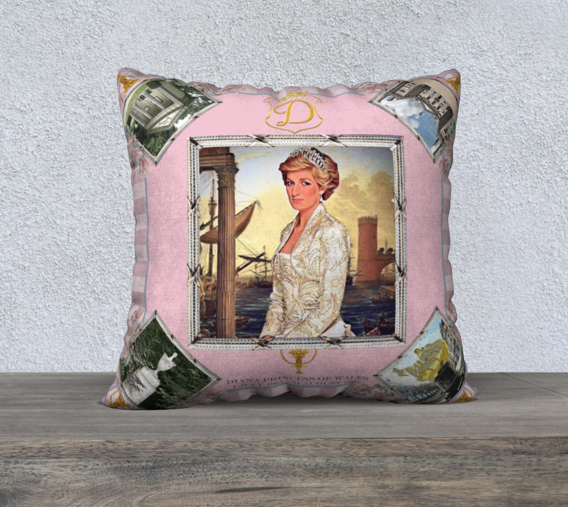 Princess Diana 60th Birthday Cushion preview #1