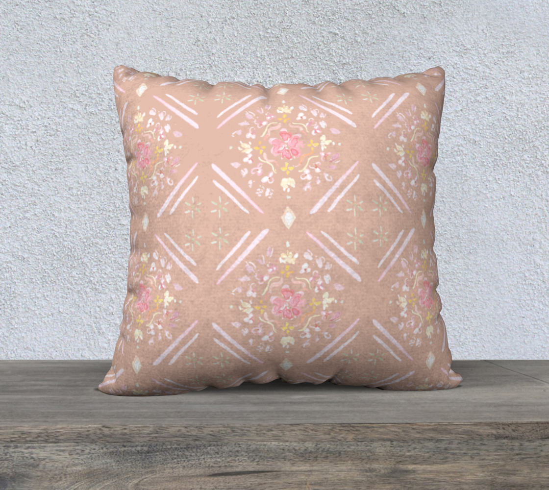 Aperçu de Blush Rose 22x22 cover #2