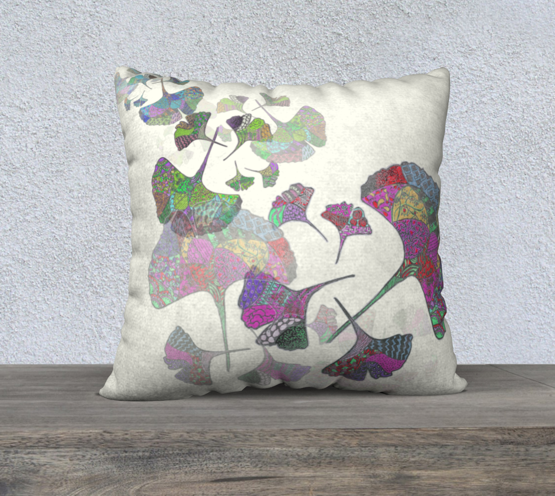 Gingko Leaf 22" x 22" Pillow Case preview