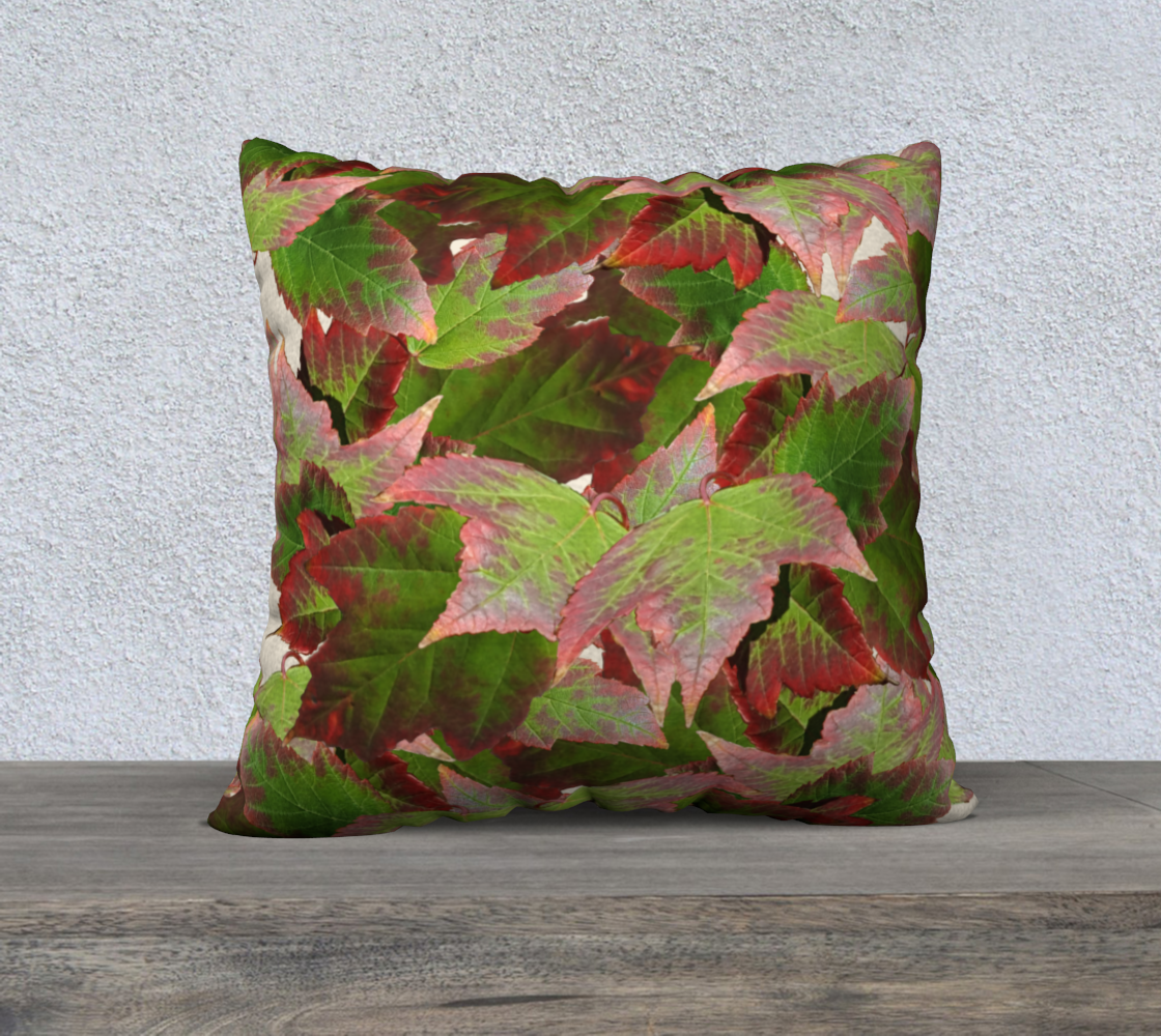 Leaves 22inX22in Pillow Case USE preview