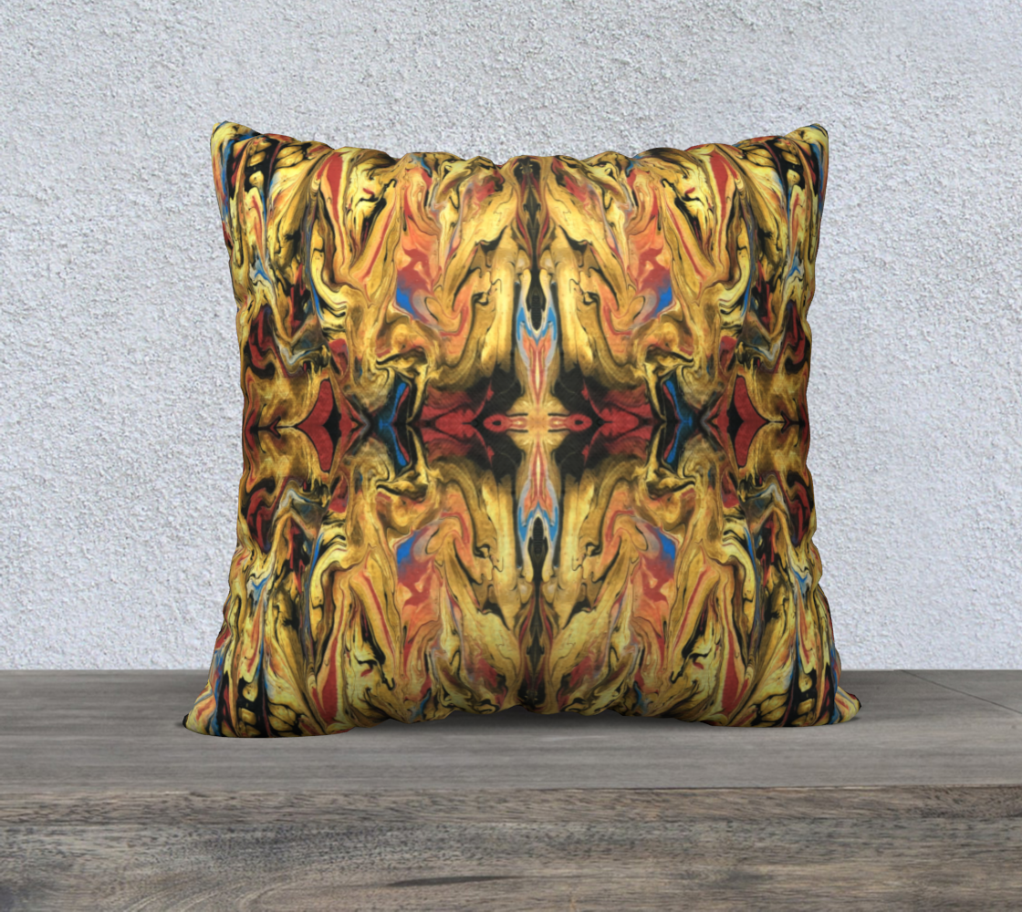 Lava Gold 22in X 22in Pillow Case preview