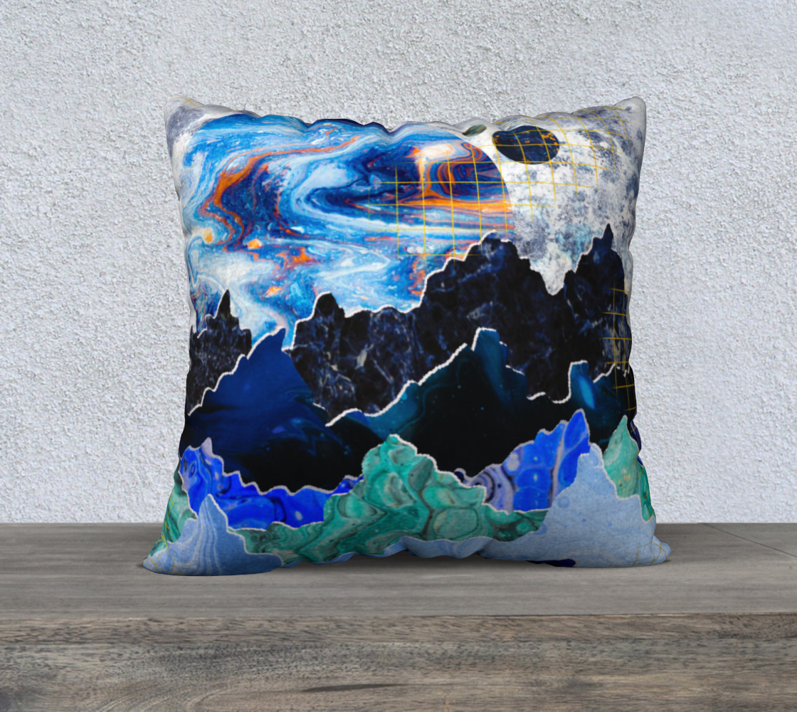In another world pillow case 22x22 preview
