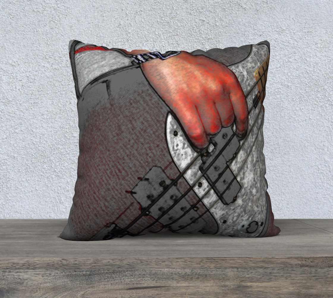 Bass 4 22x22 Pillow Case preview #2