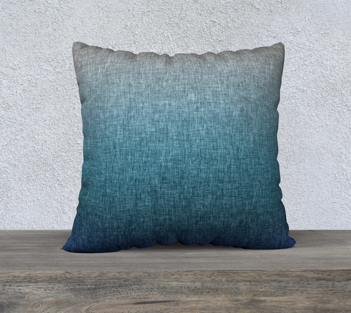 Blue Grey Teal Ombre Abstract 3D preview