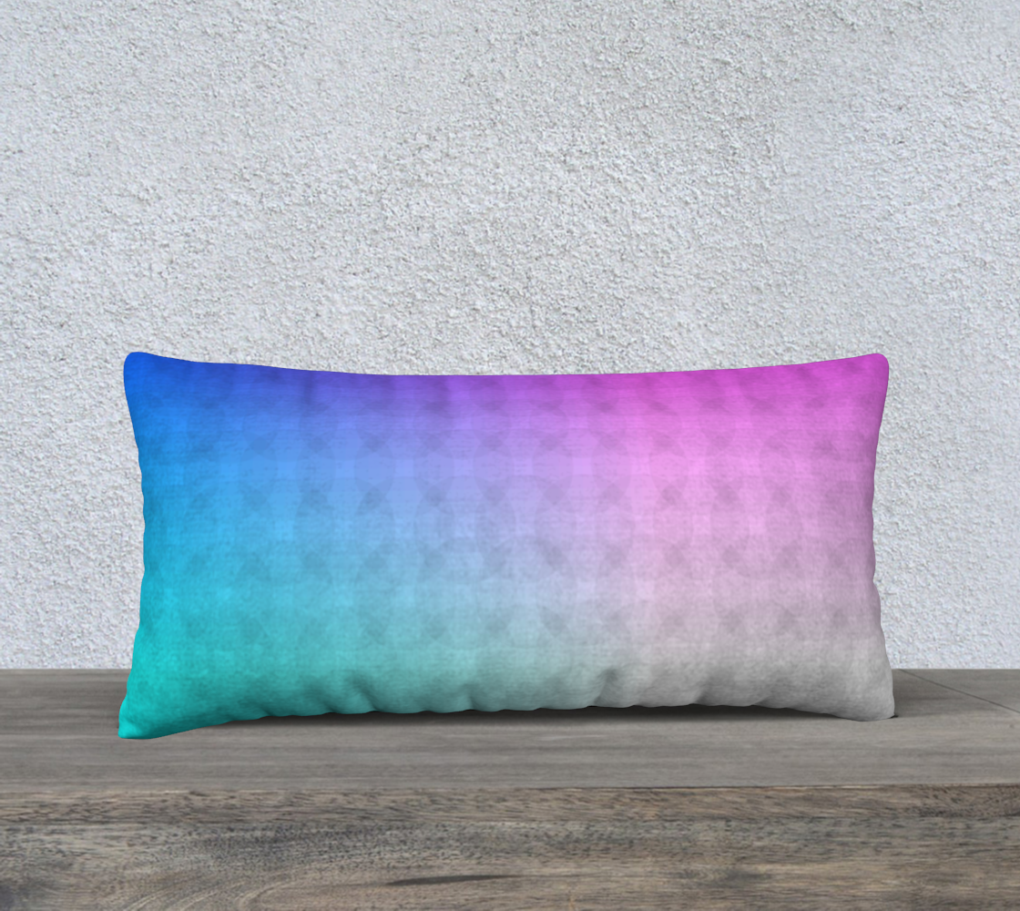 Ombre Rainbow Circle Grid Pink Purple  Cyan White preview