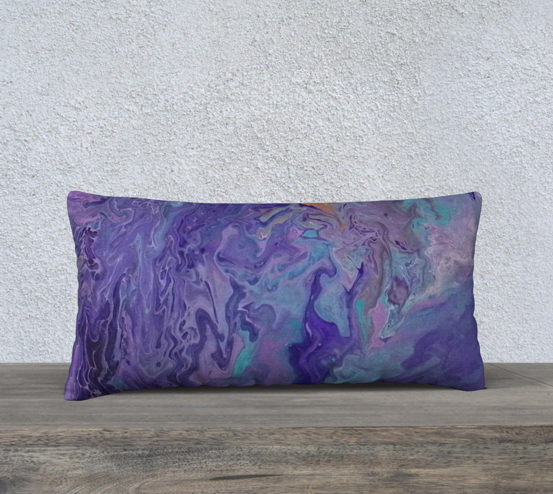 Aperçu de Lilac Ocean II Pillow Case Style2