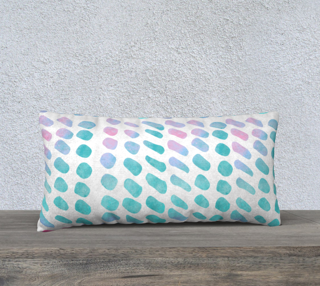 Pink and Blue Cotton Candy Pillow Case 24 preview #1