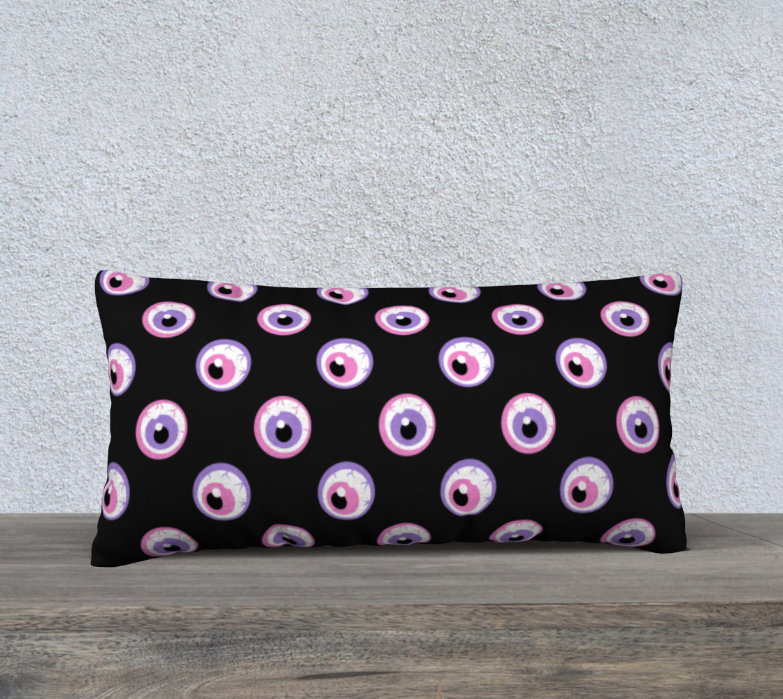 Black Eyeball Pillow Case preview