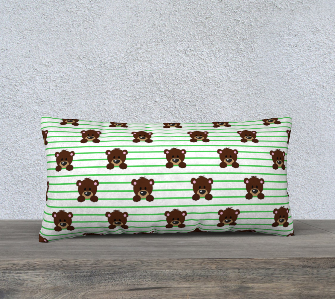 Buddy Bear Pillow Case - 24" x 12" preview