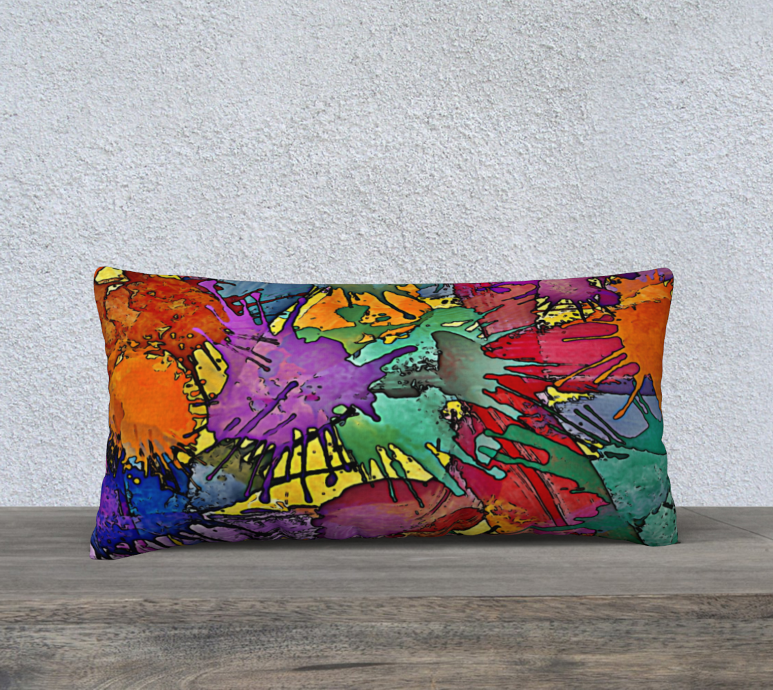 Multicolored Painting Splashes Pattern by EDDArt preview